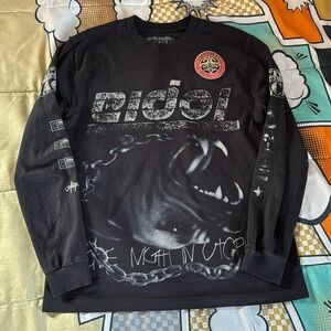 Travis Scott Metlife Merch NYC exclusive Long Sleeve tee